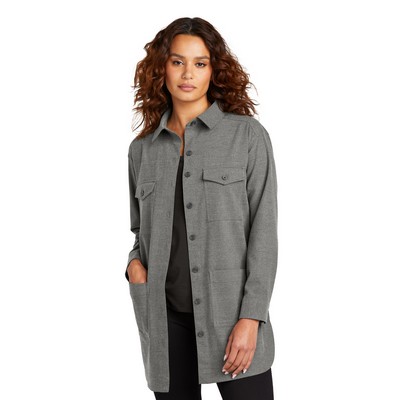 Mercer+Mettle® Women's Long Sleeve Twill Overshirt