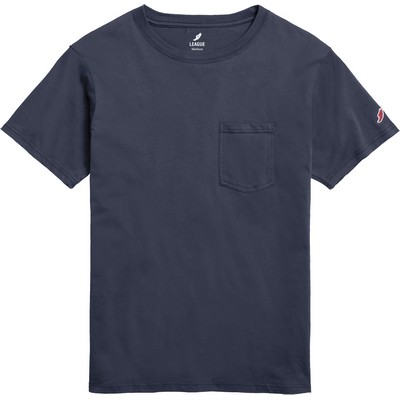 Unisex Men's ALL AMERICAN POCKET S/S TEE