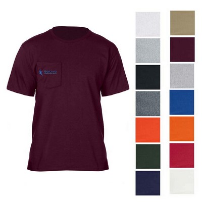 Jerzees Dri-Power Pocket Tee