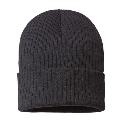 Atlantis Headwear® Rio Sustainable Rib Cuffed Beanie