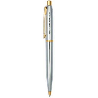 Sheaffer® VFM Polished Chrome with Gold Ballpoint